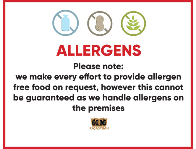 allergy notice